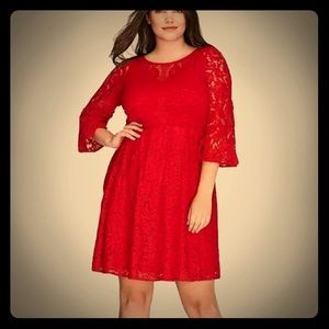 Lane Bryant Lace Dress